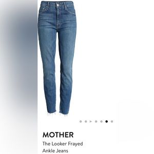 Mother - frayed ankle jeans